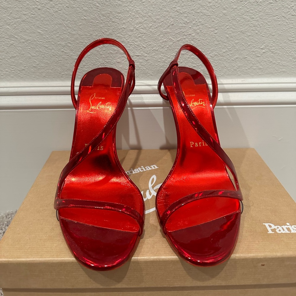 Christian Louboutin:- Rosalie 100mm Psychic/Lining -